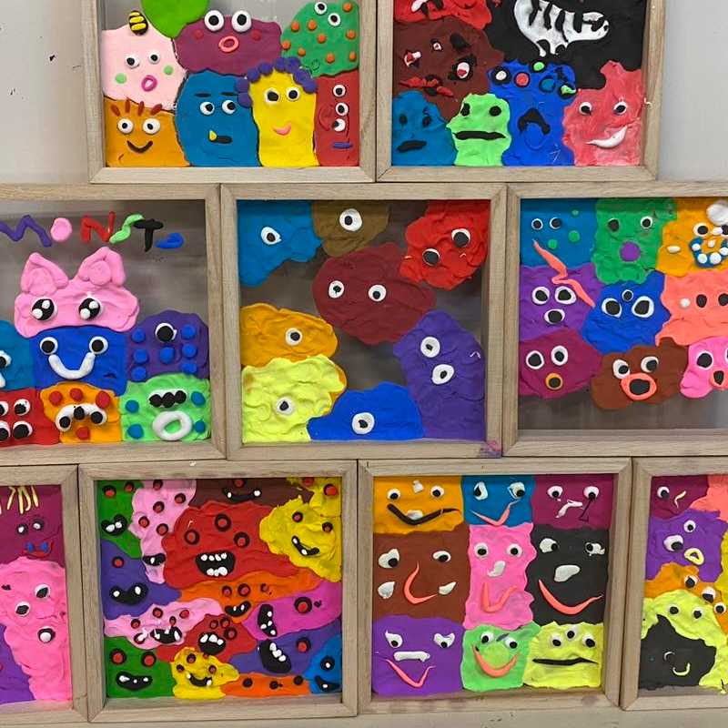 Art on Acrylic Wooden Frame 5
